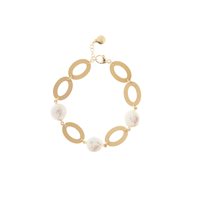 Bracciale Aquaforte Donna Tonde Reverse in Argento Perla H4182796